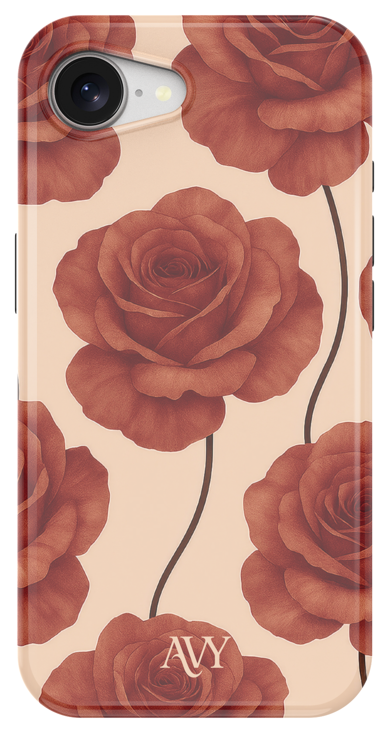 AVY Apple iPhone 16e MagSafe Hoesje met Koord 30CM Hearts & Roses afbeelding 12