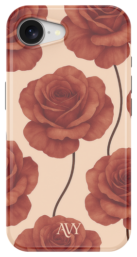 AVY Apple iPhone 16e MagSafe Hoesje met Koord 32CM Botanique Roses afbeelding 12