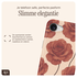 AVY Apple iPhone 16e MagSafe Hoesje met Koord 32CM Botanique Roses afbeelding 6