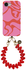 AVY Apple iPhone 16e MagSafe Hoesje met Koord 30CM Rose Hearts