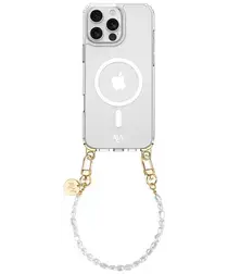 AVY Apple iPhone 14 Pro Max Hoesje met Koord & MagSafe 30CM Perla Chic afbeelding