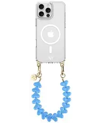 AVY Apple iPhone 14 Pro Max Hoesje met Koord & MagSafe 30CM Cupid Blue afbeelding