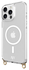 AVY Apple iPhone 14 Pro Max Hoesje met Koord & MagSafe 30CM Cupid Clear Pink afbeelding 13