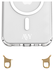 AVY Apple iPhone 14 Pro Max Hoesje met Koord & MagSafe 30CM Cupid Clear Pink afbeelding 15