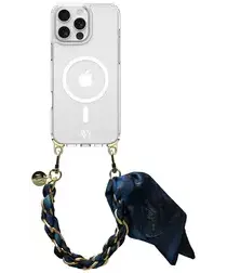 AVY Apple iPhone 14 Pro Max Hoesje met Koord & MagSafe 32CM Obscura Blue afbeelding