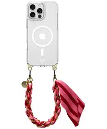 AVY Apple iPhone 14 Pro Max Hoesje met Koord & MagSafe 32CM Linea Sol afbeelding