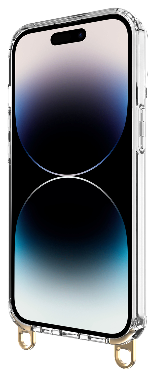 AVY Apple iPhone 14 Pro Max Hoesje Met Koord 30CM Cupid Black afbeelding 16
