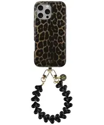 AVY Apple iPhone 14 Pro Max MagSafe Hoesje met Koord 30CM Panther Hearts afbeelding