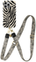 AVY Apple iPhone 14 Pro Max MagSafe Hoesje met Koord 130CM Serengeti Zebra