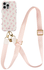 AVY Apple iPhone 14 Pro Max MagSafe Hoesje met Koord 130CM Cupid Blush