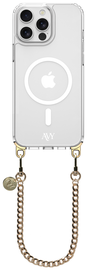 AVY Apple iPhone 13 Pro Hoesje met Koord & MagSafe 30CM Aurum Lien