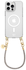 AVY Apple iPhone 13 Pro Hoesje met Koord & MagSafe 30CM Silver Spark