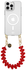 AVY Apple iPhone 13 Pro Hoesje met Koord & MagSafe 30CM Cupid Red