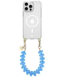 AVY Apple iPhone 13 Pro Hoesje met Koord & MagSafe 30CM Cupid Blue afbeelding