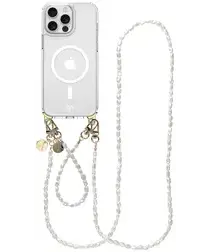 AVY Apple iPhone 13 Pro Hoesje met Koord & MagSafe Set Perla Chic afbeelding