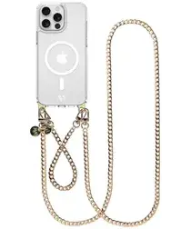 AVY Apple iPhone 13 Pro Hoesje met Koord & MagSafe Set Aurum Lien afbeelding