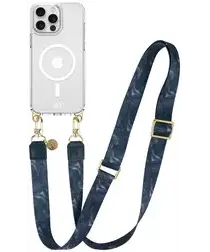 AVY Apple iPhone 13 Pro Hoesje met Koord & MagSafe 130CM Obscura Blue afbeelding