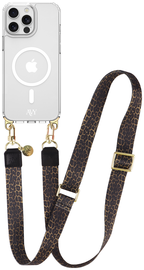AVY Apple iPhone 13 Pro Hoesje met Koord & MagSafe 130CM Panthera Chic