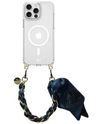 AVY Apple iPhone 13 Pro Hoesje met Koord & MagSafe 32CM Obscura Blue afbeelding