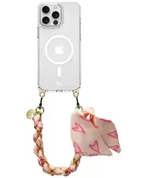 AVY Apple iPhone 13 Pro Hoesje met Koord & MagSafe 32CM Cupid Blush afbeelding