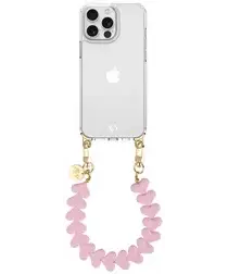 AVY Apple iPhone 13 Pro Hoesje Met Koord 30CM Cupid Pink afbeelding