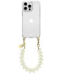 AVY Apple iPhone 13 Pro Hoesje Met Koord 30CM Cupid Beige afbeelding