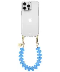 AVY Apple iPhone 13 Pro Hoesje Met Koord 30CM Cupid Blue afbeelding