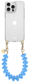 AVY Apple iPhone 13 Pro Hoesje Met Koord 30CM Cupid Blue