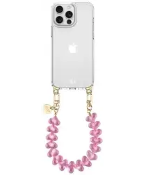 AVY Apple iPhone 13 Pro Hoesje Met Koord 30CM Cupid Clear Pink afbeelding