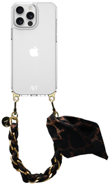 AVY Apple iPhone 13 Pro Hoesje Met Koord 32CM Panthera Chic