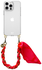 AVY Apple iPhone 13 Pro Hoesje Met Koord 32CM Rosé Twist