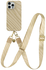 AVY Apple iPhone 13 Pro MagSafe Hoesje met Koord 130CM Aurum Gold afbeelding 1