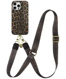 AVY Apple iPhone 13 Pro MagSafe Hoesje met Koord 130CM Panthera Chic afbeelding