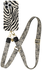 AVY Apple iPhone 13 Pro MagSafe Hoesje met Koord 130CM Serengeti Zebra