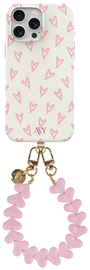 AVY Apple iPhone 13 Pro MagSafe Hoesje met Koord 30CM Cupid Hearts