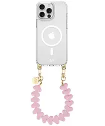 AVY Apple iPhone 13 Pro Max Hoesje met Koord & MagSafe 30CM Cupid Pink afbeelding