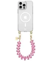 AVY Apple iPhone 13 Pro Max Hoesje met Koord & MagSafe 30CM Cupid Clear Pink afbeelding