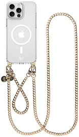 AVY Apple iPhone 13 Pro Max Hoesje met Koord & MagSafe Set Aurum Lien