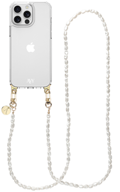 AVY Apple iPhone 13 Pro Max Hoesje Met Koord 120CM Perla Chic Long afbeelding