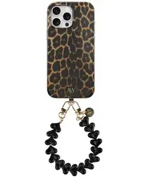 AVY Apple iPhone 13 Pro Max MagSafe Hoesje met Koord 30CM Panther Hearts afbeelding