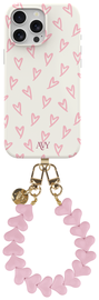 AVY Apple iPhone 13 Pro Max MagSafe Hoesje met Koord 30CM Cupid Hearts afbeelding