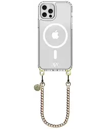 AVY Apple iPhone 12 Pro Max Hoesje met Koord & MagSafe 30CM Aurum Lien afbeelding