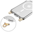 AVY Apple iPhone 12 Pro Max Hoesje met Koord & MagSafe 30CM Cupid Black afbeelding 10