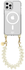 AVY Apple iPhone 12 Pro Max Hoesje met Koord & MagSafe 30CM Cupid Beige