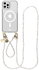 AVY Apple iPhone 12 Pro Max Hoesje met Koord & MagSafe Set Perla Chic afbeelding 1