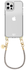 AVY Apple iPhone 12 Pro Max Hoesje Met Koord 30CM Silver Spark