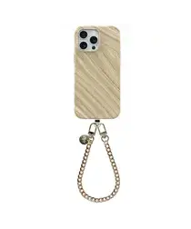 AVY Apple iPhone 12 Pro Max MagSafe Hoesje met Koord 30CM Aurum Lien afbeelding