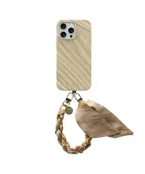 AVY Apple iPhone 12 Pro Max MagSafe Hoesje met Koord 32CM Aurum Gold afbeelding