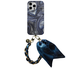 AVY Apple iPhone 12 Pro Max MagSafe Hoesje met Koord 32CM Obscura Blue