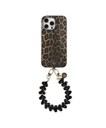 AVY Apple iPhone 12 Pro Max MagSafe Hoesje met Koord 30CM Panther Hearts afbeelding